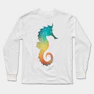 Rainbow seahorse Long Sleeve T-Shirt